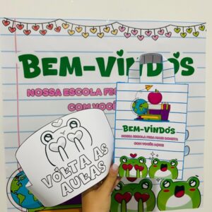 Painel de Boas-Vindas – Tema Super Colorido | Volta às Aulas EFAI