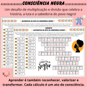 Consciência Negra – Multiplicação e Divisão