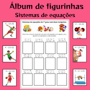 Sistemas de equações - Tema: Esporte