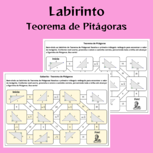 Labirinto do Teorema de Pitágoras