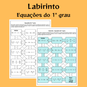Labirinto de Equações do 1º Grau