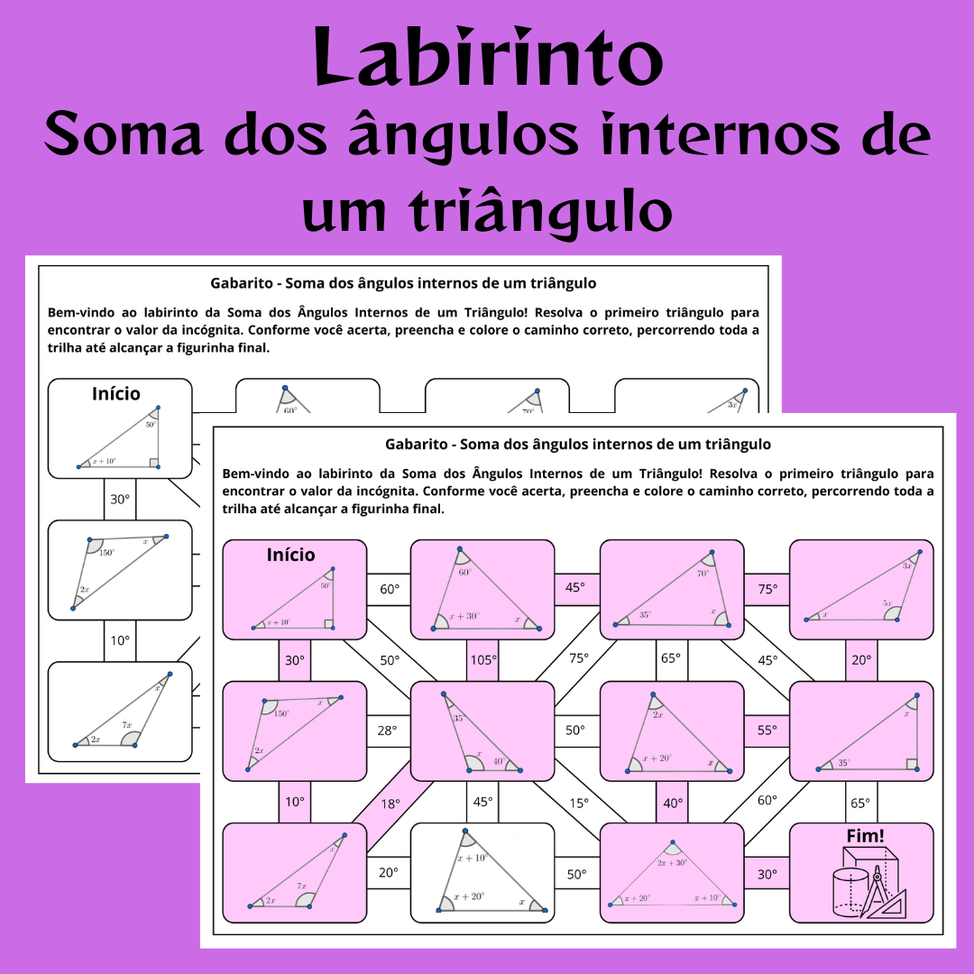 Labirinto da Soma dos Ângulos Internos