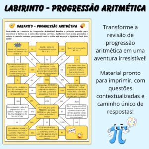 Labirinto – Progressão Aritmética