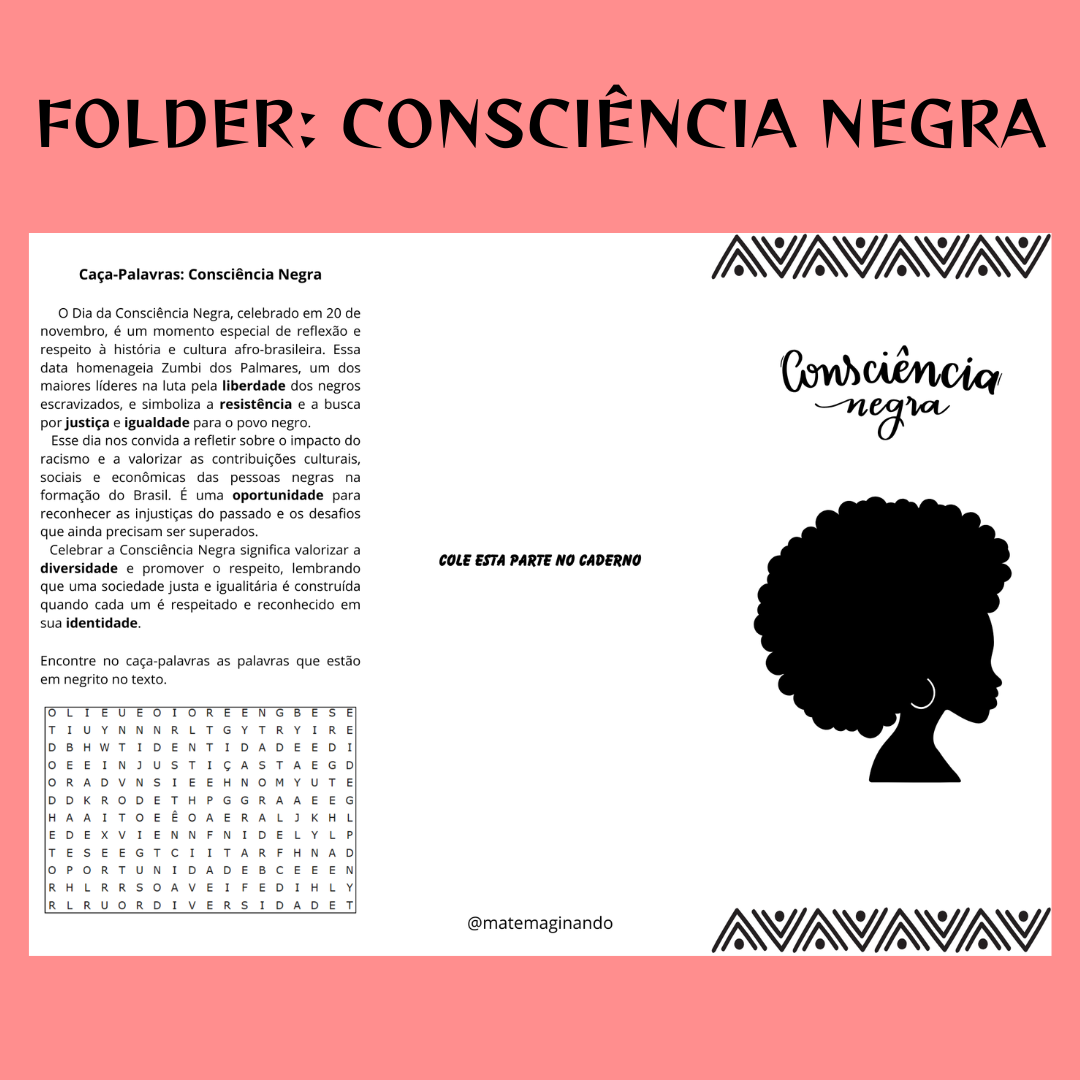 Folder - Consciência Negra