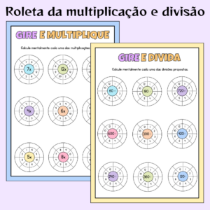 Roleta da multiplicação e divisão