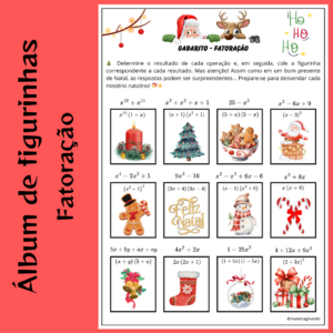 Álbum de Figurinhas: Natal com a Fatoração!