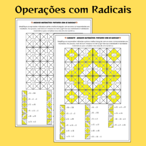 Mosaico Matemático: Operações com Radicais