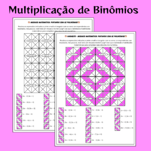 Mosaico Matemático: Multiplicação de Binômios