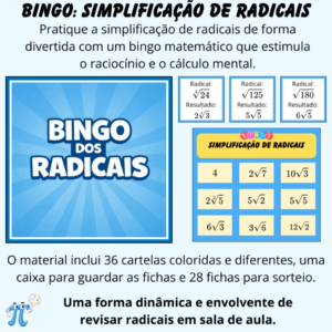 Bingo da Simplificação de Radicais