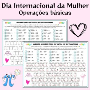 Mulheres: Força que Inspira, Voz que Transforma – Operações Básicas