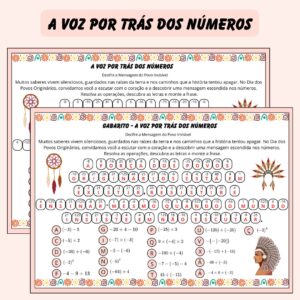 A Voz por Trás dos Números – Atividade Matemática e Reflexiva