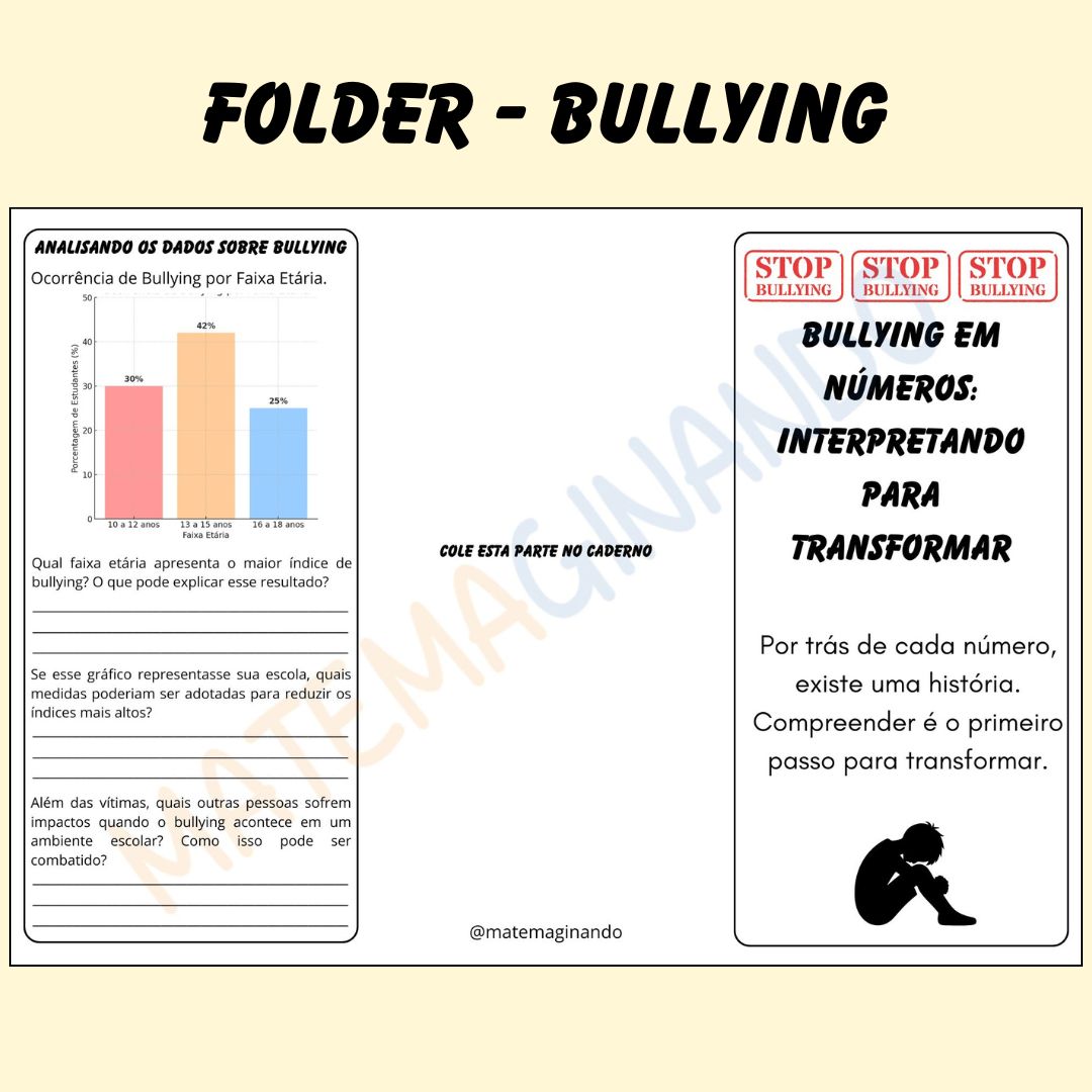 Folder Educativo: Bullying em Números – Interpretando para Transformar