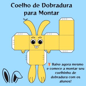 Coelho de Dobradura para Montar