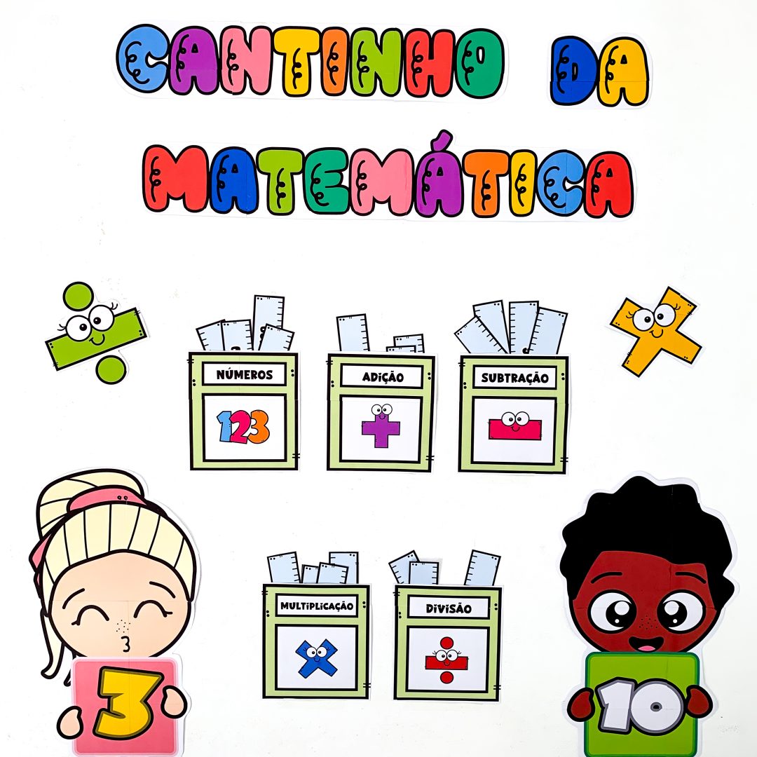 Painel Interativo – Cantinho da Matemática
