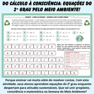 A Conta da Mudança – Equações do 2º Grau com Propósito!
