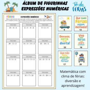 Expressões Numéricas com Clima de Férias