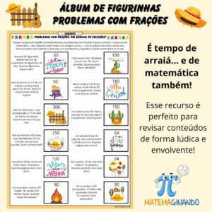 Problemas com Frações – Arraiá da Matemática