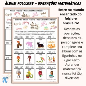 Álbum Folclore – Operações Básicas