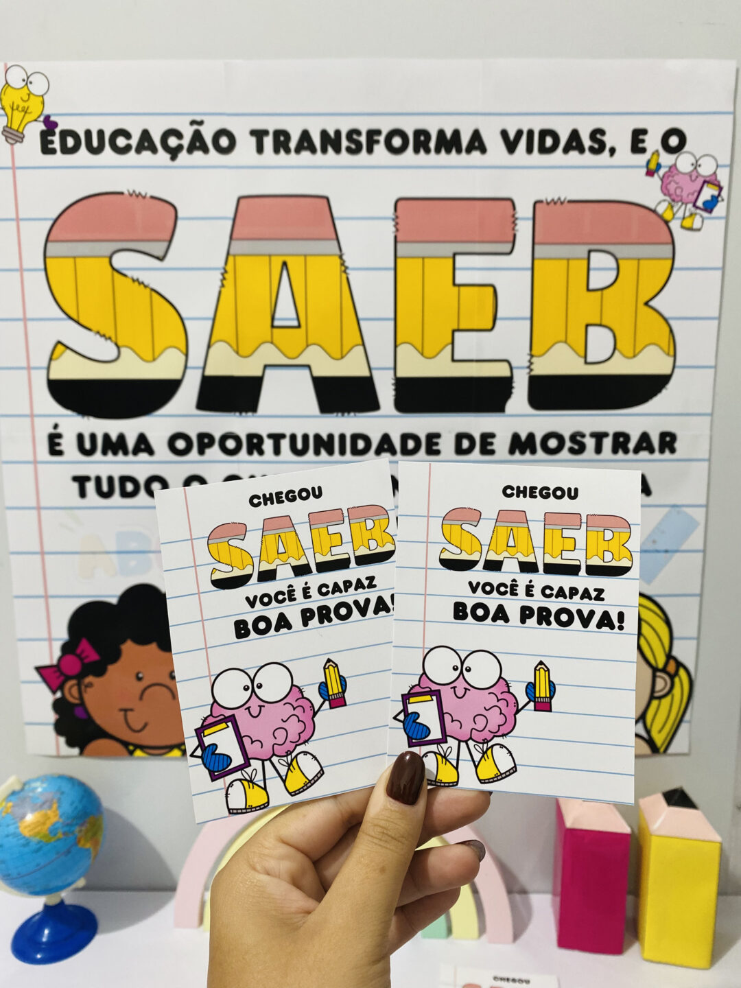 Painel SAEB + Lembrancinha - Imagem 4