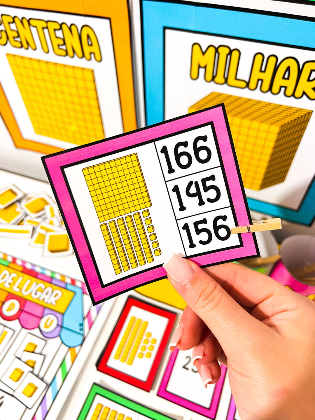 Kit Recursos de Material Dourado – Sistema de Numeração Decimal (PDF para imprimir) - Imagem 10