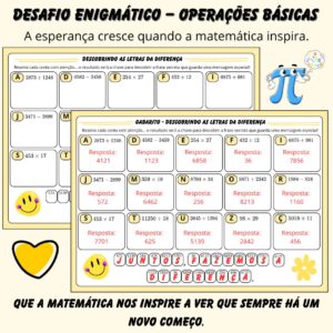 Setembro Amarelo – Operações Básicas