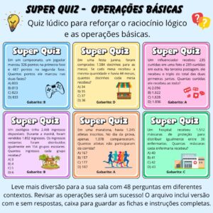 Super Quiz: Operações Básicas