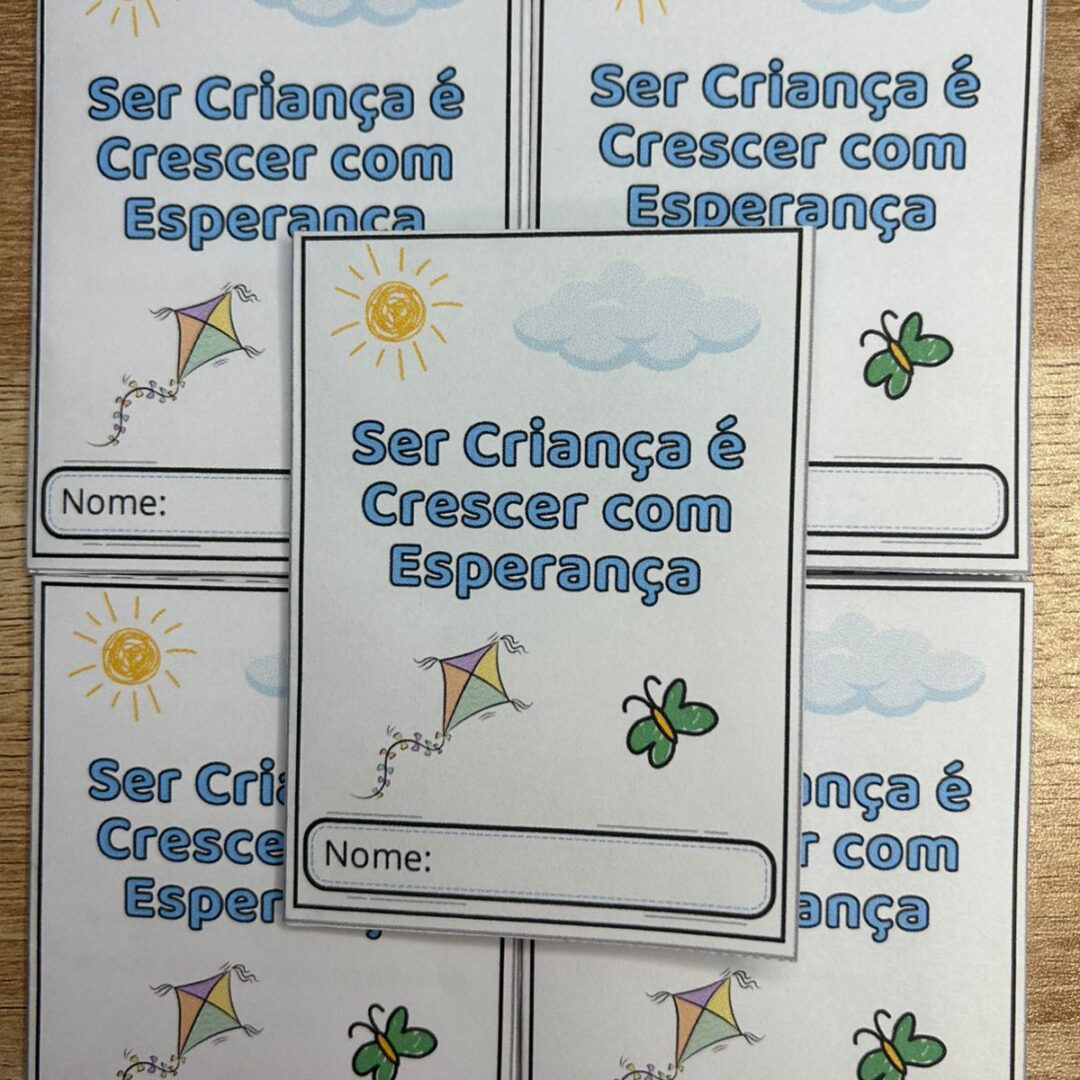 Ser Criança é Crescer com Esperança – Livrinho Socioemocional
