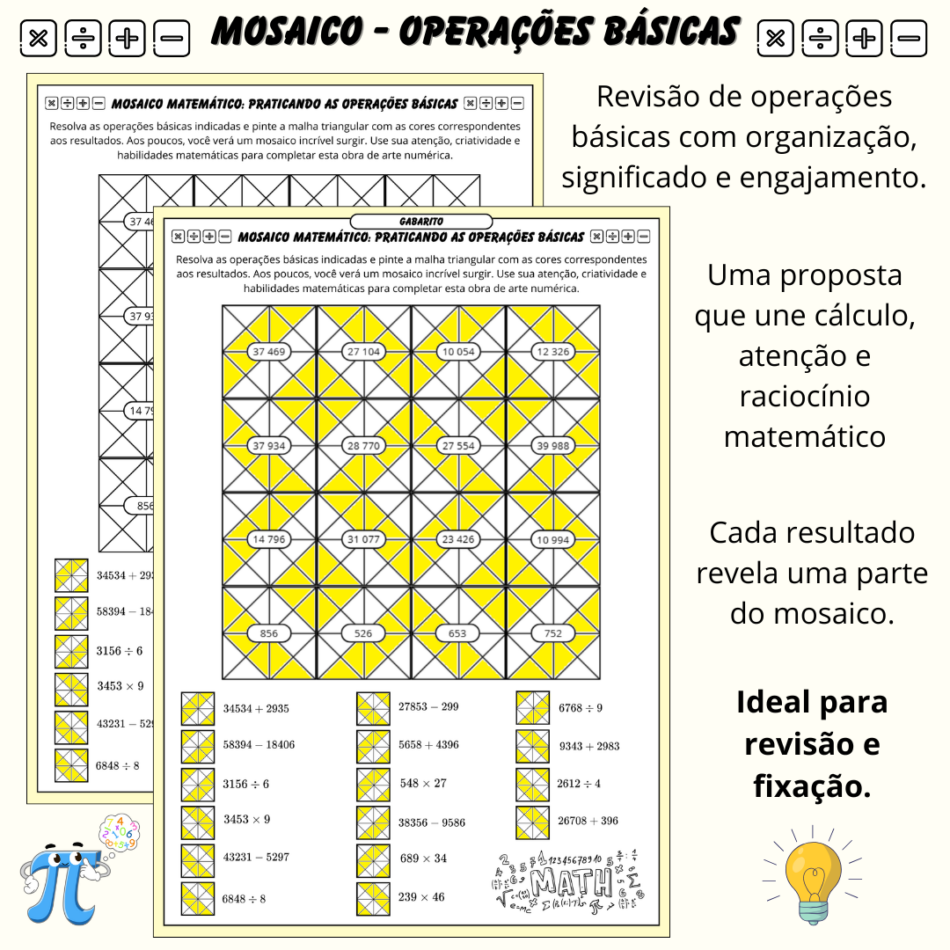 Mosaico – Operações Básicas