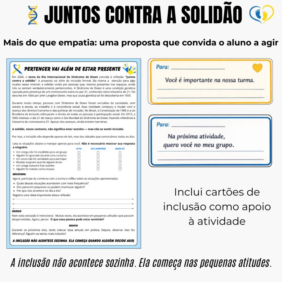 Juntos contra a solidão