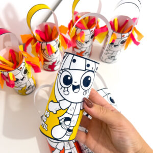 Boneca Emília | Atividade Interativa com Papel Crepom