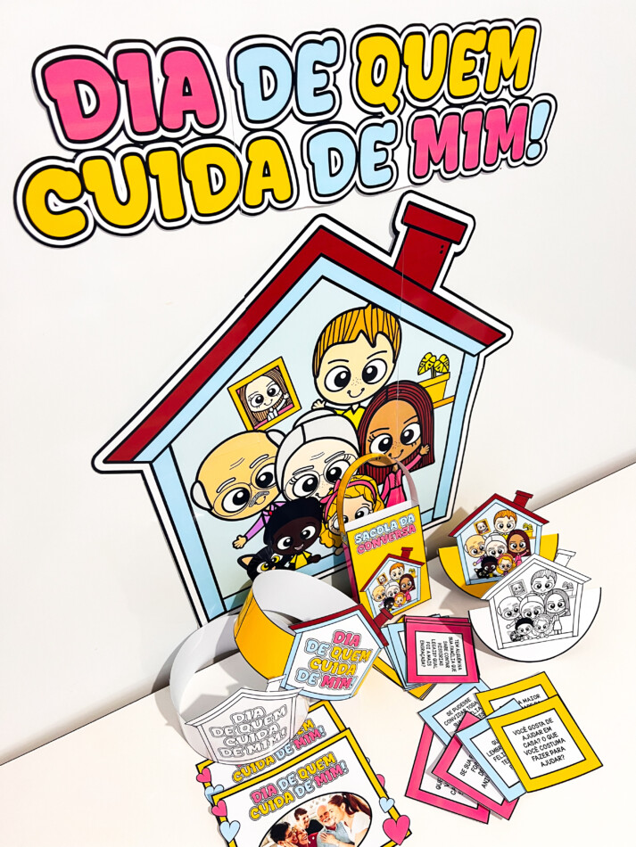 Kit Dia de Quem Cuida de Mim | Dia da Família