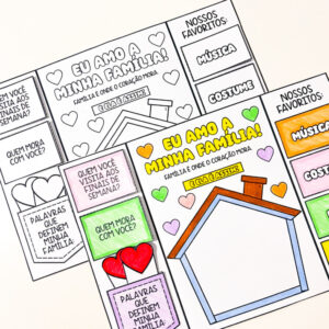 Lapbook Sobre Minha Família | Dia da Família