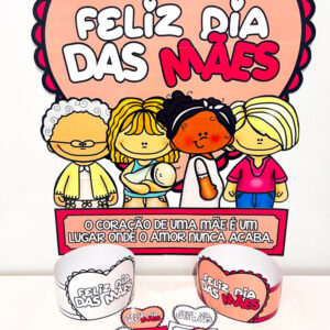 Painel + Lembrancinhas – Dia das Mães