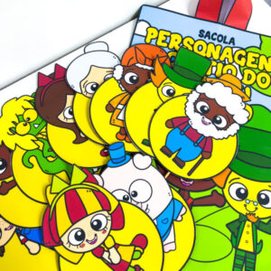 Sacola Personagens do Sítio do Picapau Amarelo