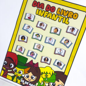 Cartaz Colaborativo – Dia do Livro Infantil | Sítio do Picapau Amarelo