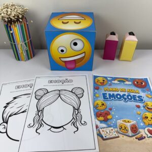 Arquivo Emoções + Dado + Atividades + Plano de Aula