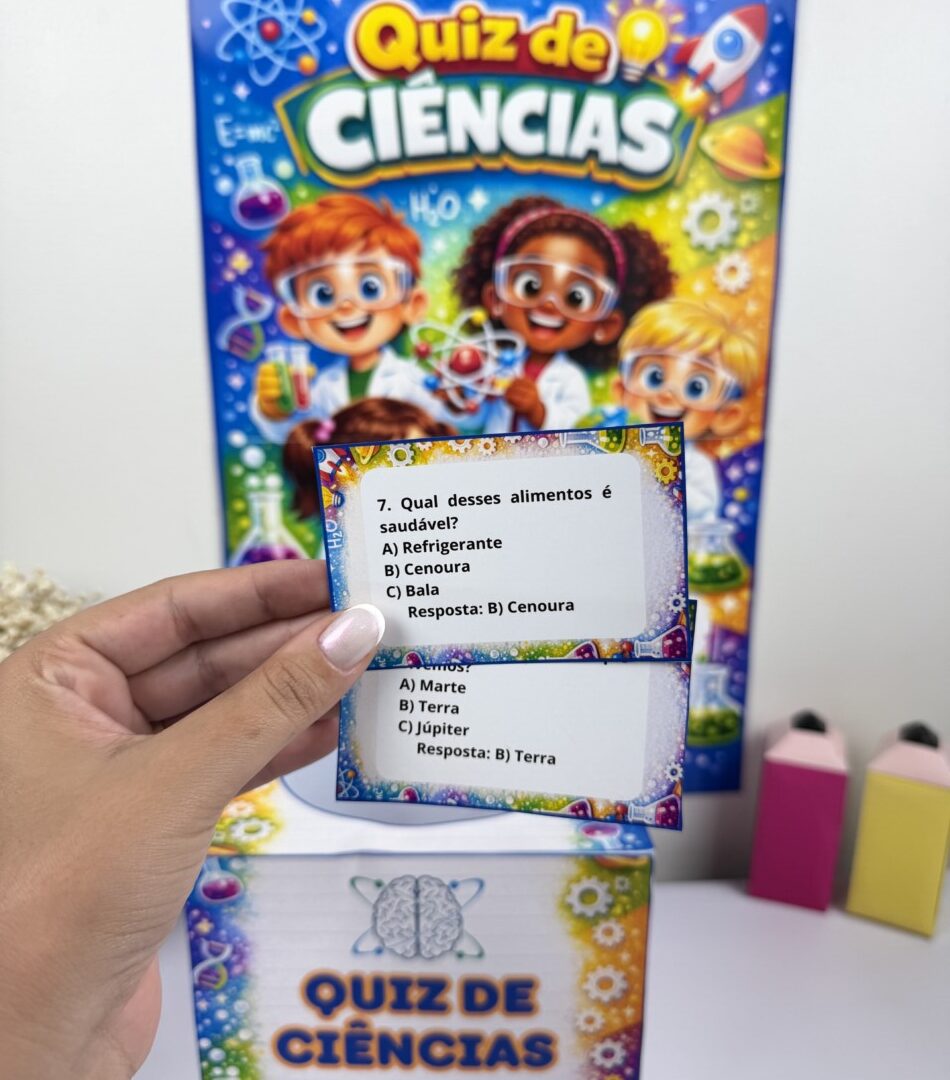 Quiz de Ciências – Jogo Interativo para Sala de Aula