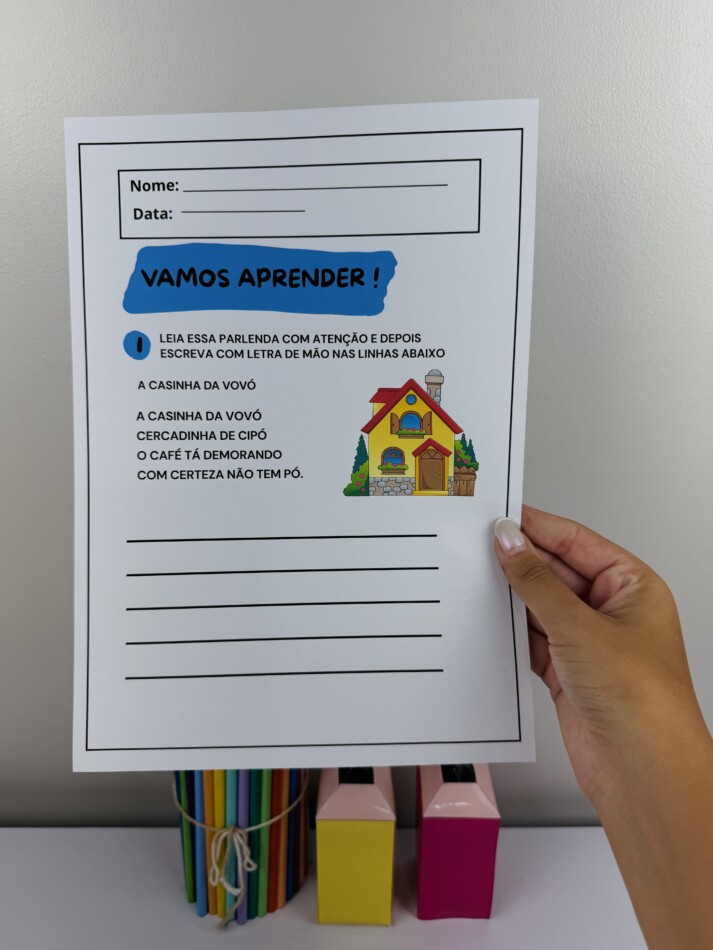 Arquivo de Parlendas + Atividades de Escrita