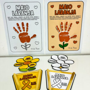 Atividades Interativas Maio Laranja: Conscientização e Proteção do Corpo