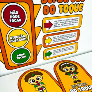 Semáforo do Toque: Atividade para Maio Laranja e Conscientização sobre o Corpo
