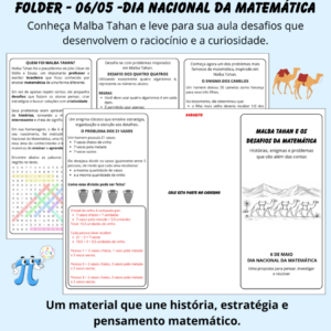 Dia Nacional da Matemática: Malba Tahan e os Desafios Matemáticos