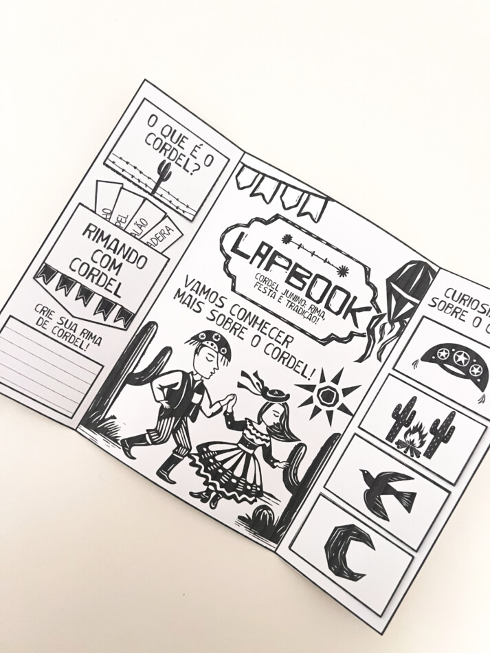 Lapbook de Cordel: cultura popular, criatividade e aprendizagem significativa!