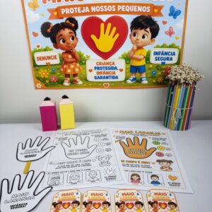 Kit Maio Laranja – Proteja Nossos Pequenos