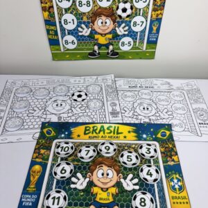 Atividades de Adição e Subtração – Copa do Mundo EFAI