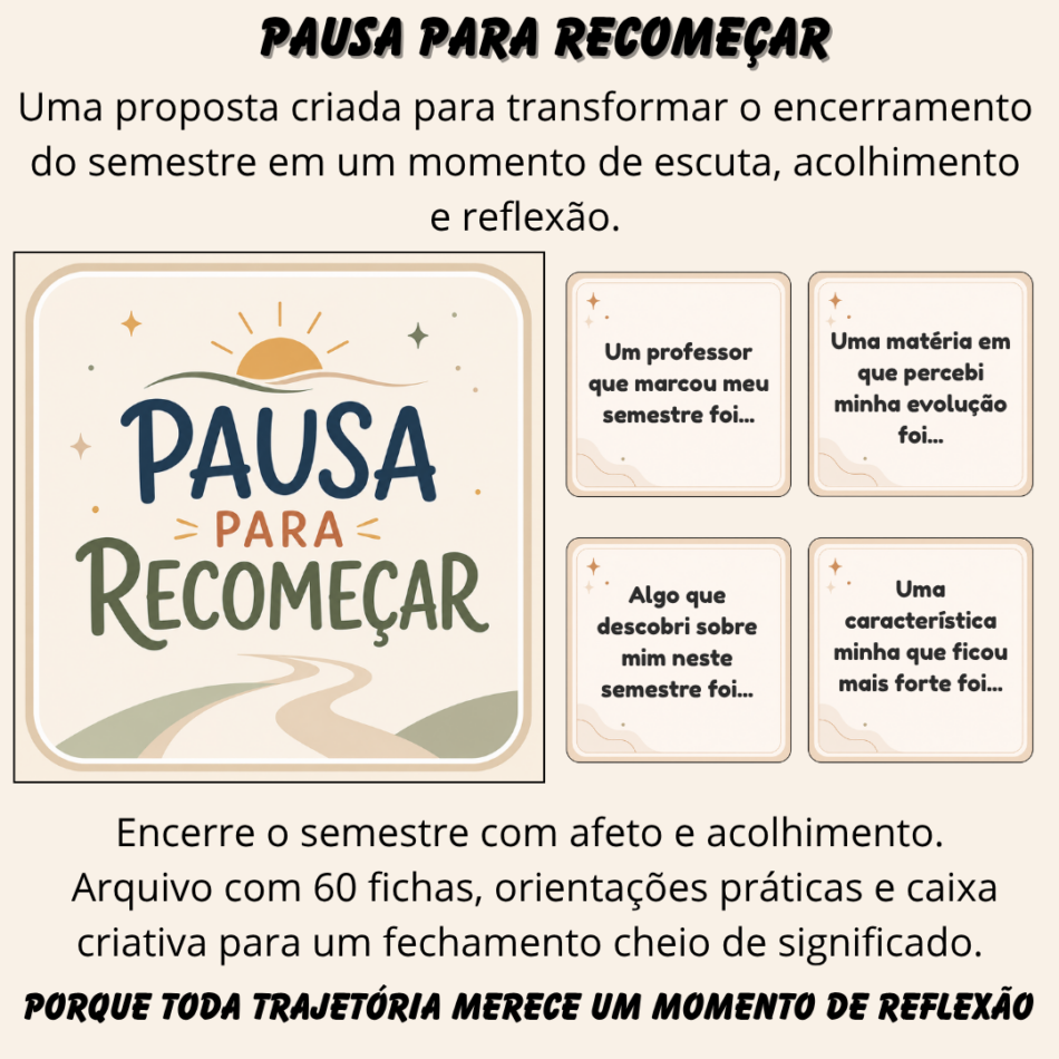 Pausa para Recomeçar
