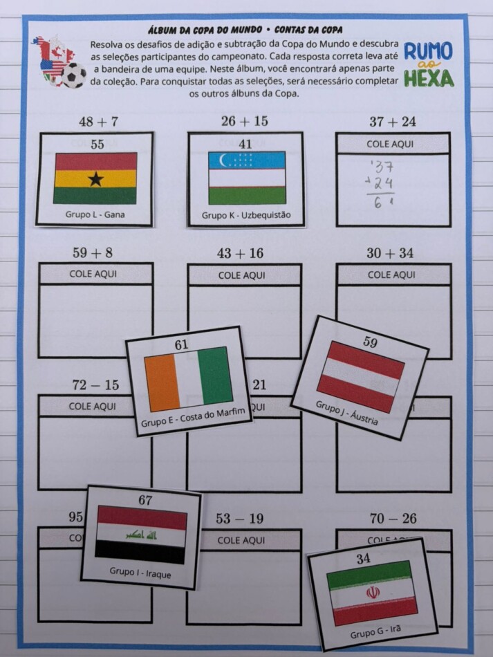 Kit Álbuns da Copa do Mundo EFAI