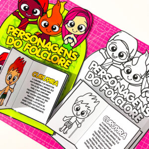 Luva-Livro: Personagens do Folclore Brasileiro