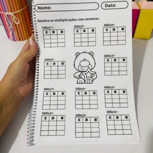 Apostilas - Combo Multiplicação com Dezenas e Centenas