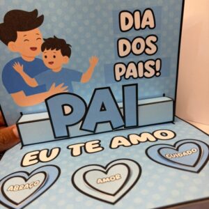 Cartão interativo para o Dia dos Pais EFAI