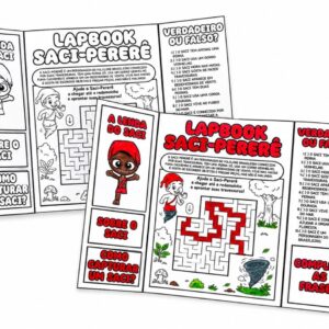 Lapbook Saci-Pererê